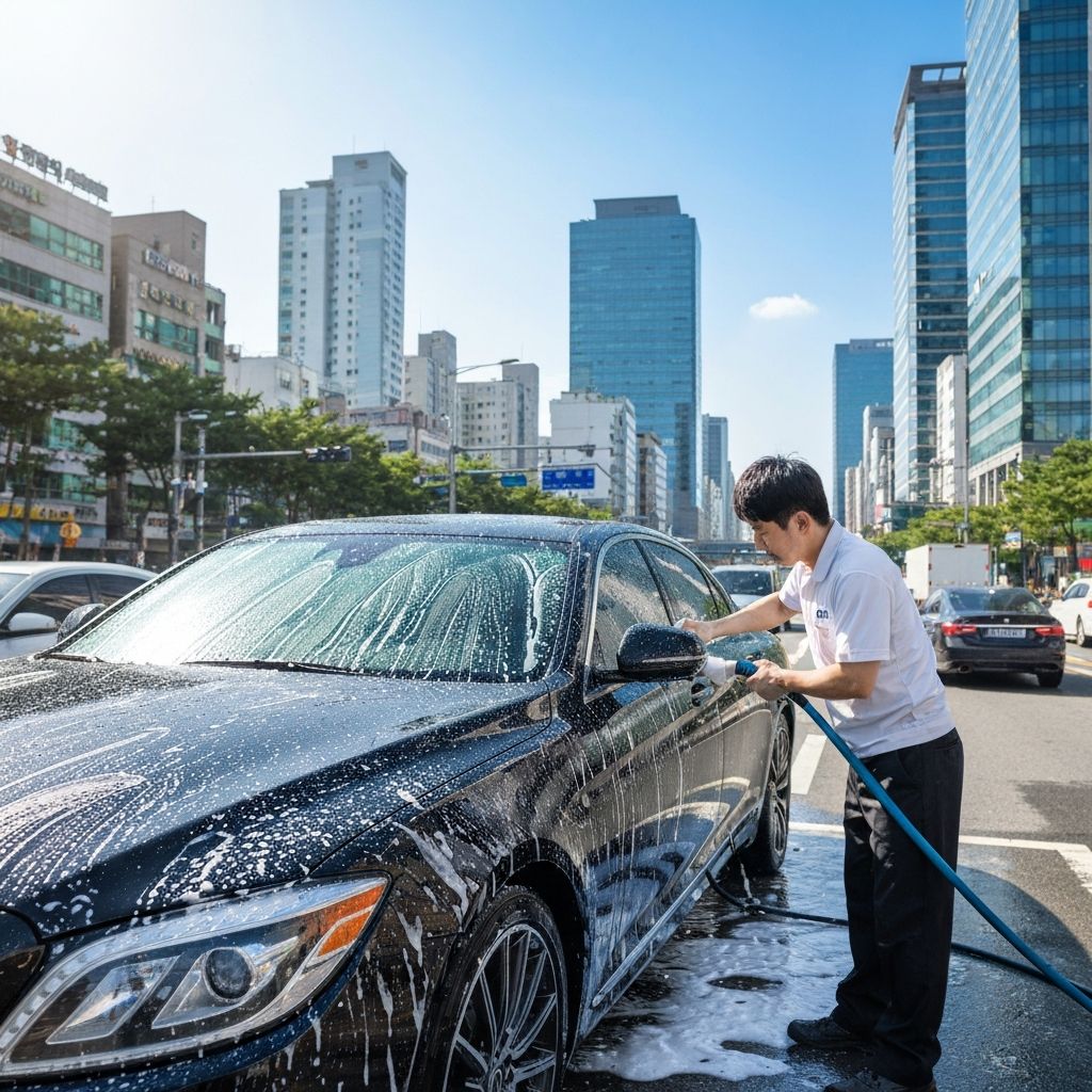 예스세차 출장세차 서비스